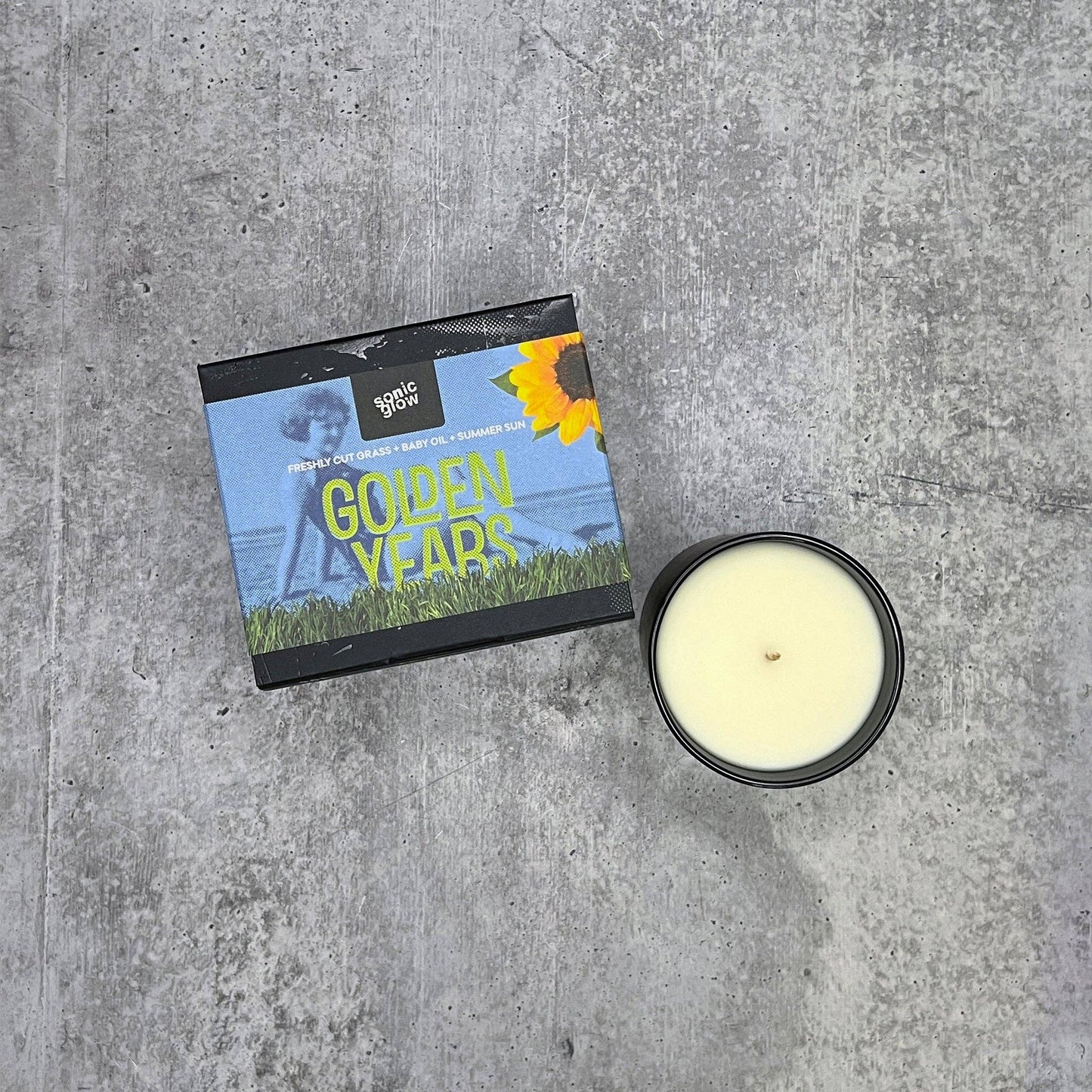 GOLDEN YEARS Single-wick candle