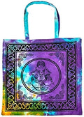 Lord Ganesh Tie Dye Tote Bag