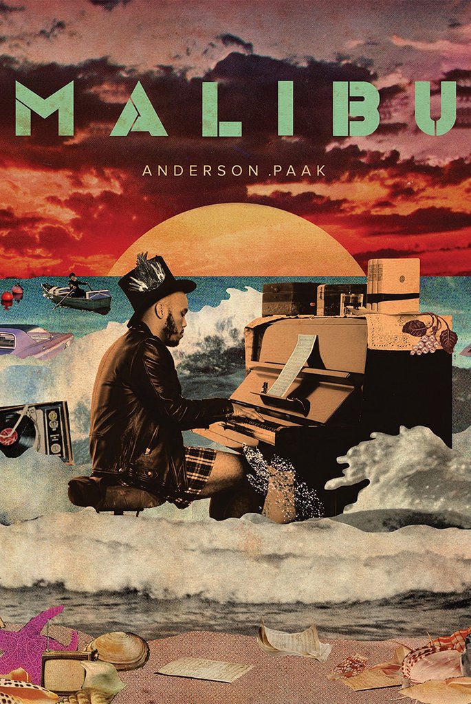 Anderson .Paak "Malibu" Album Art Poster