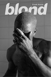 Frank Ocean " Blond" Black and White Album Art Poster