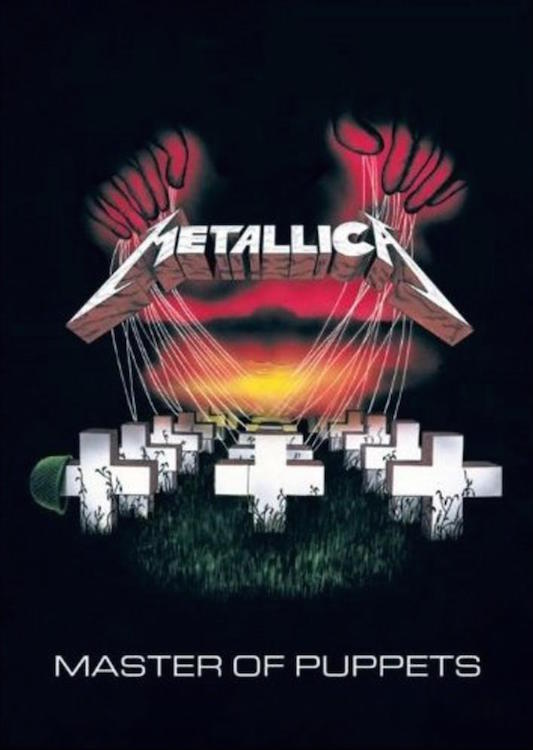 Metallica "Master of Puppets" Poster