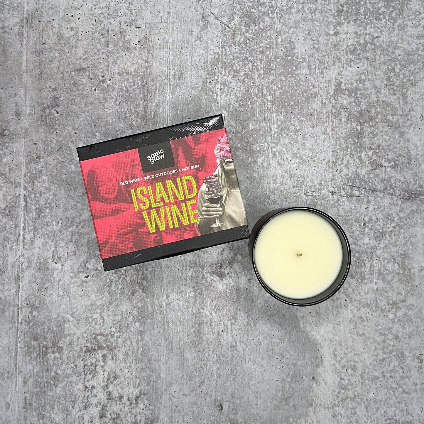 ISLAND WINE Single-wick candle