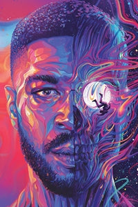 Kid Cudi "Man On The Moon III: The Chosen" Album Art Poster