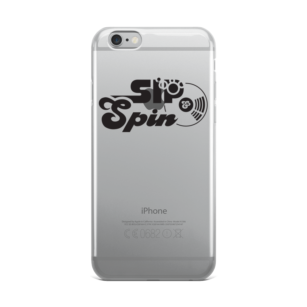 Sip & Spin iPhone Case