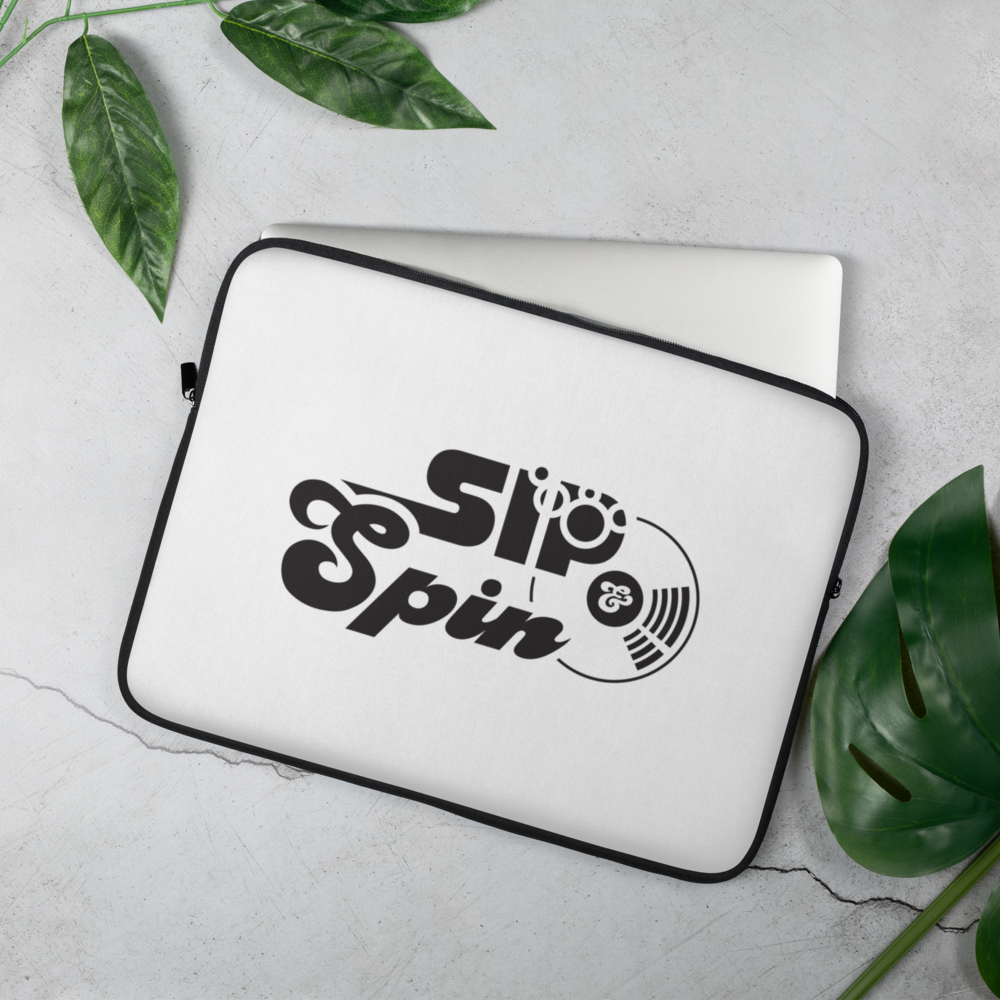 Sip & Spin Laptop Sleeve - 15 in