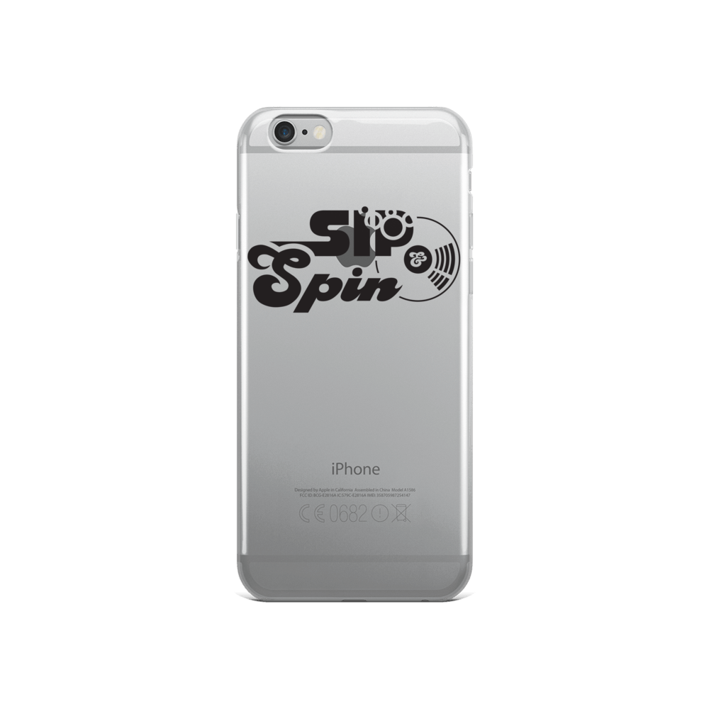 Sip & Spin iPhone Case