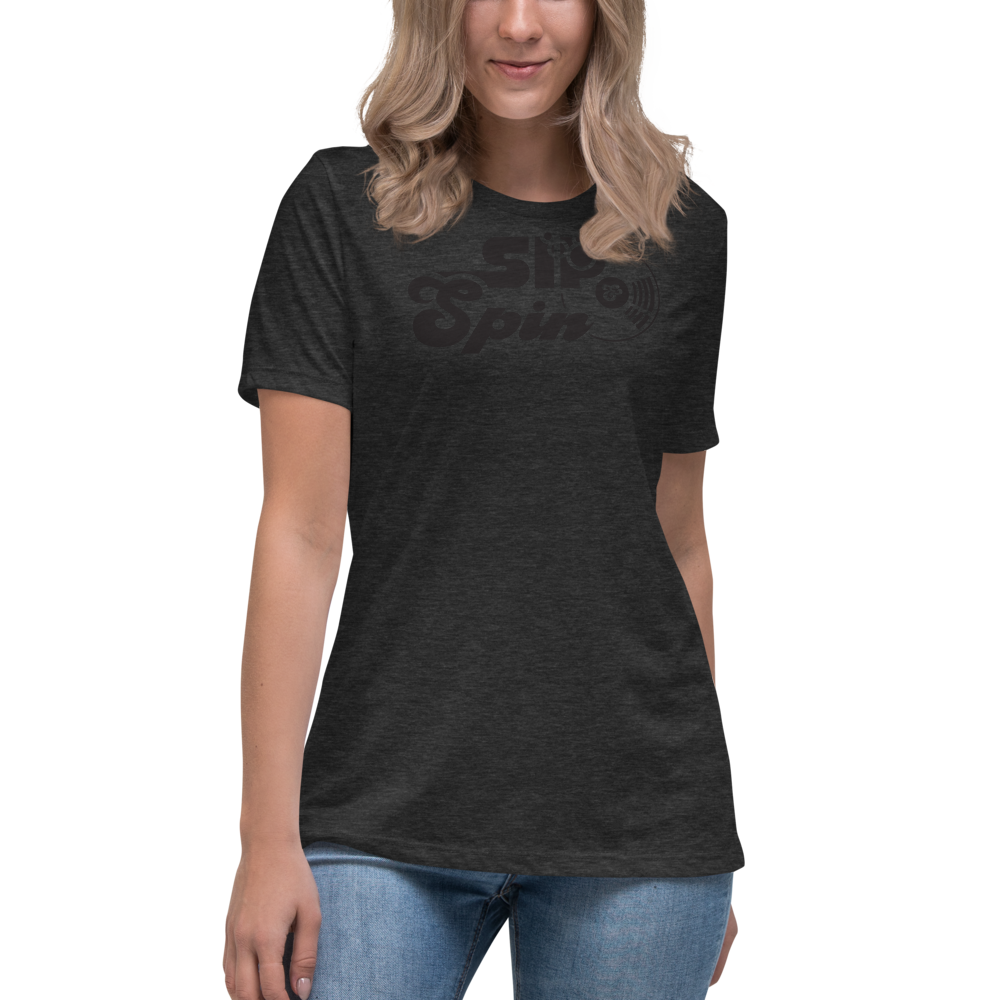 Sip & Spin Women's Relaxed T-Shirt