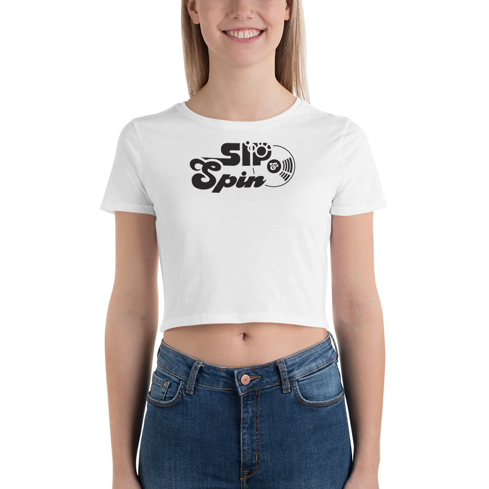 Sip & Spin Crop Top