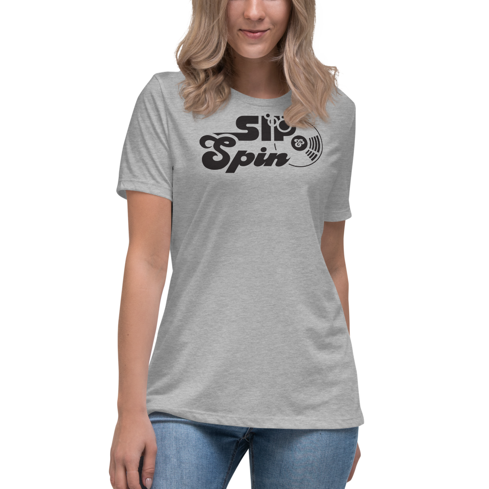 Sip & Spin Women's Relaxed T-Shirt