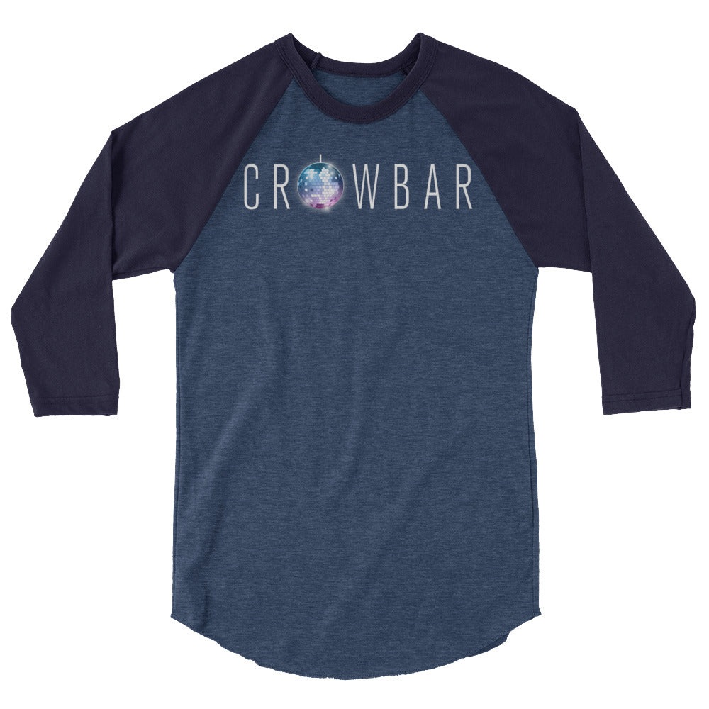 Crowbar 3/4 sleeve raglan shirt